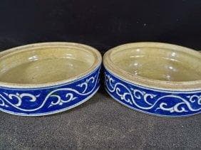 清朝乾隆時代に作られた青白磁の赤蓋の箱