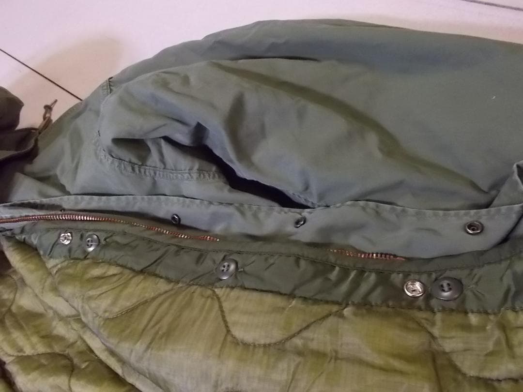 米軍実物 Ｍ65 フィッシュテールパーカー フルセット SMALL