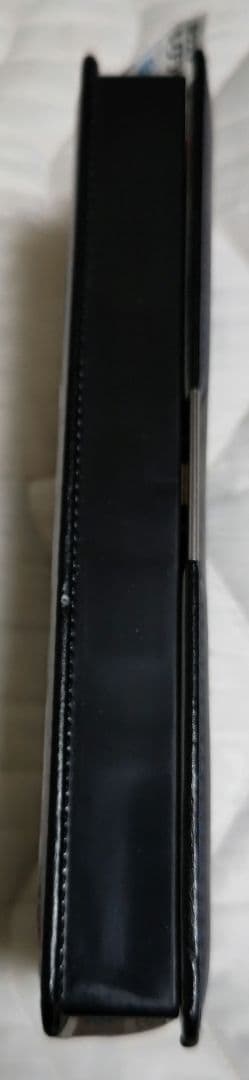 【値下げ】未使用に近い・クツワ・はねカル筆入クラリーノ片開き 筆箱・黒
