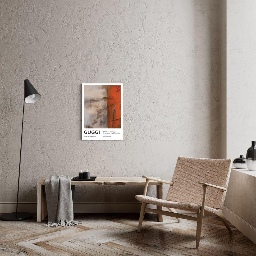 グッギ展（グギ展）海外ポスター②70×50 Guggi VirginPrunes