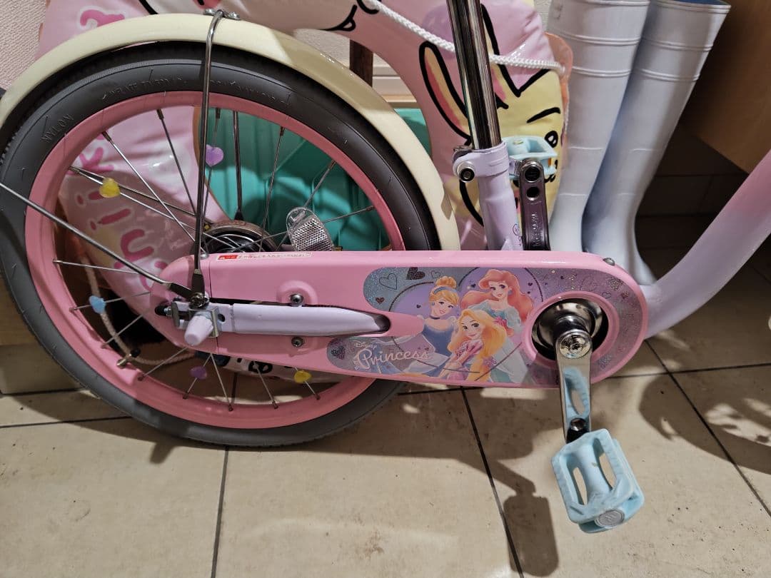 プリンセスデザイン幼児用自転車16インチ