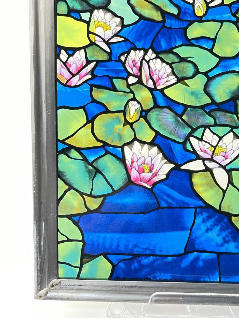 グラスマスターズ社 ステンドグラス 睡蓮