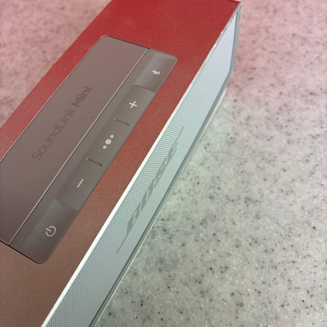 美品 BOSE SoundLink Mini 本体/充電器付　シルバー