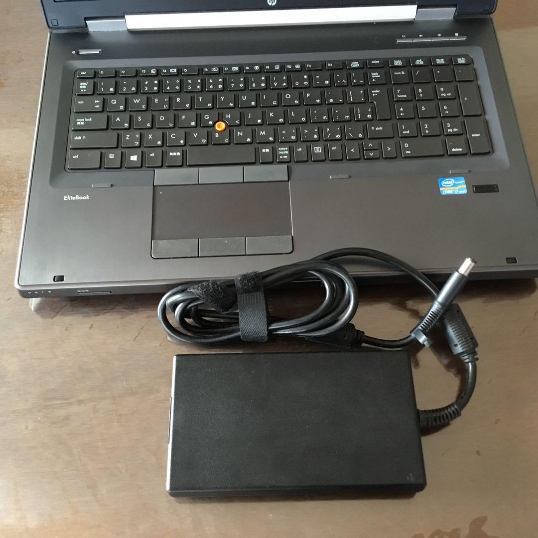 【訳あり】HP EliteBook 8770w ノートPC