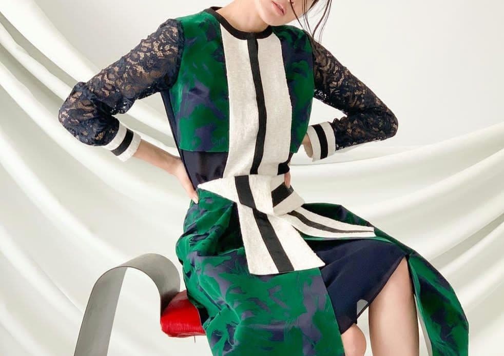 ♡Adonisis フロッキーサテン ブラウス♡