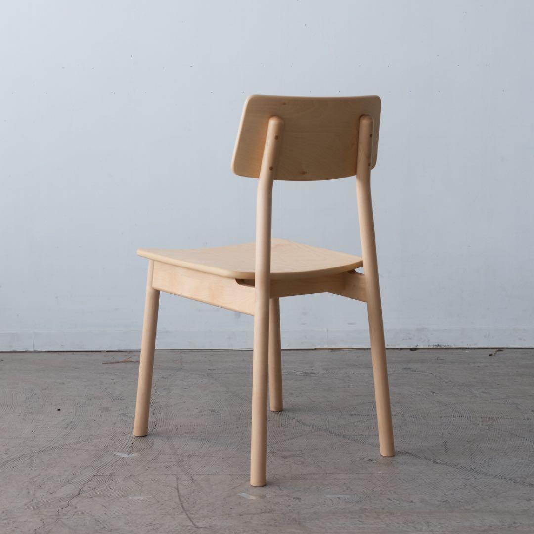 ダイニングチェア　バーチ材