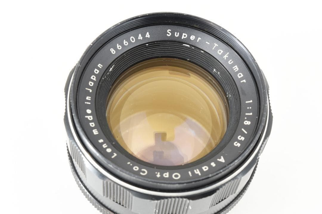 ☆前期型☆ Super Takumar 55mm F1.8 フード付 F0117