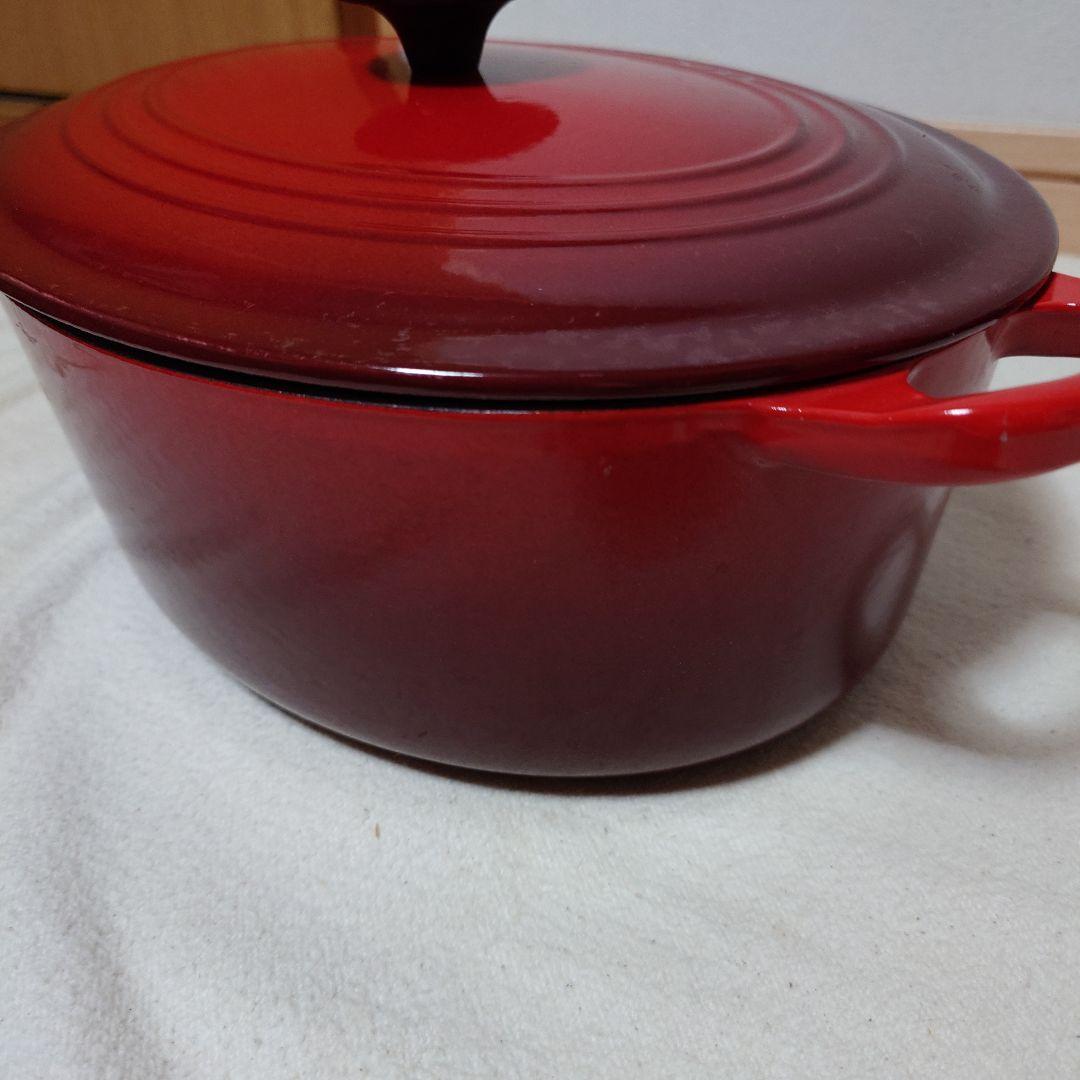 ルクレーゼ LE CREUSET オーバル 27 チェリーレッド