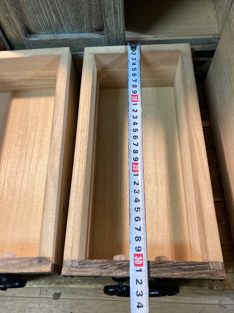 階段ダンス　レトロ　ヴィンテージ　キャビネット　収納家具　時代物　木製　和ダンス