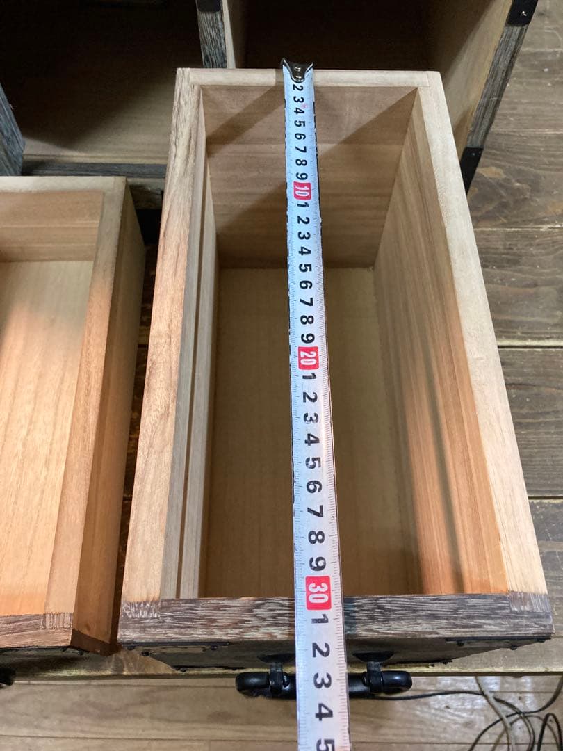 階段ダンス　レトロ　ヴィンテージ　キャビネット　収納家具　時代物　木製　和ダンス