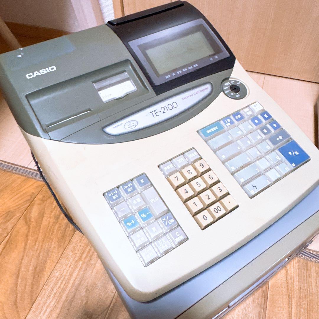 CASIO TE-2100 電子レジスター