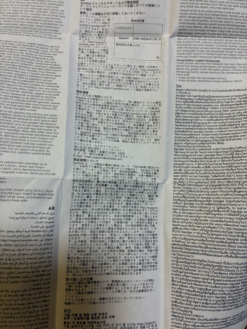 [shu]新品同様WD Blue SA510 1TB SATA SSD