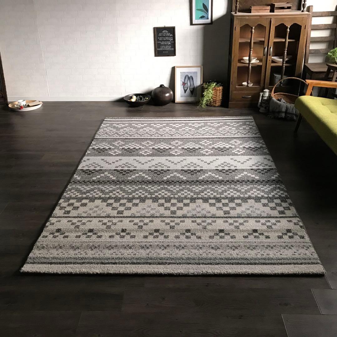 ラグ ラグマット 3畳 159x231cm カーペット ウィルトン織 モダン