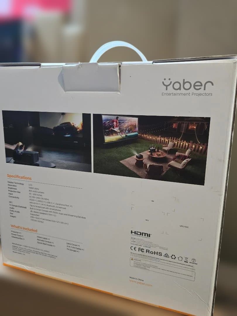 プロジェクター Yaber K2s Projector