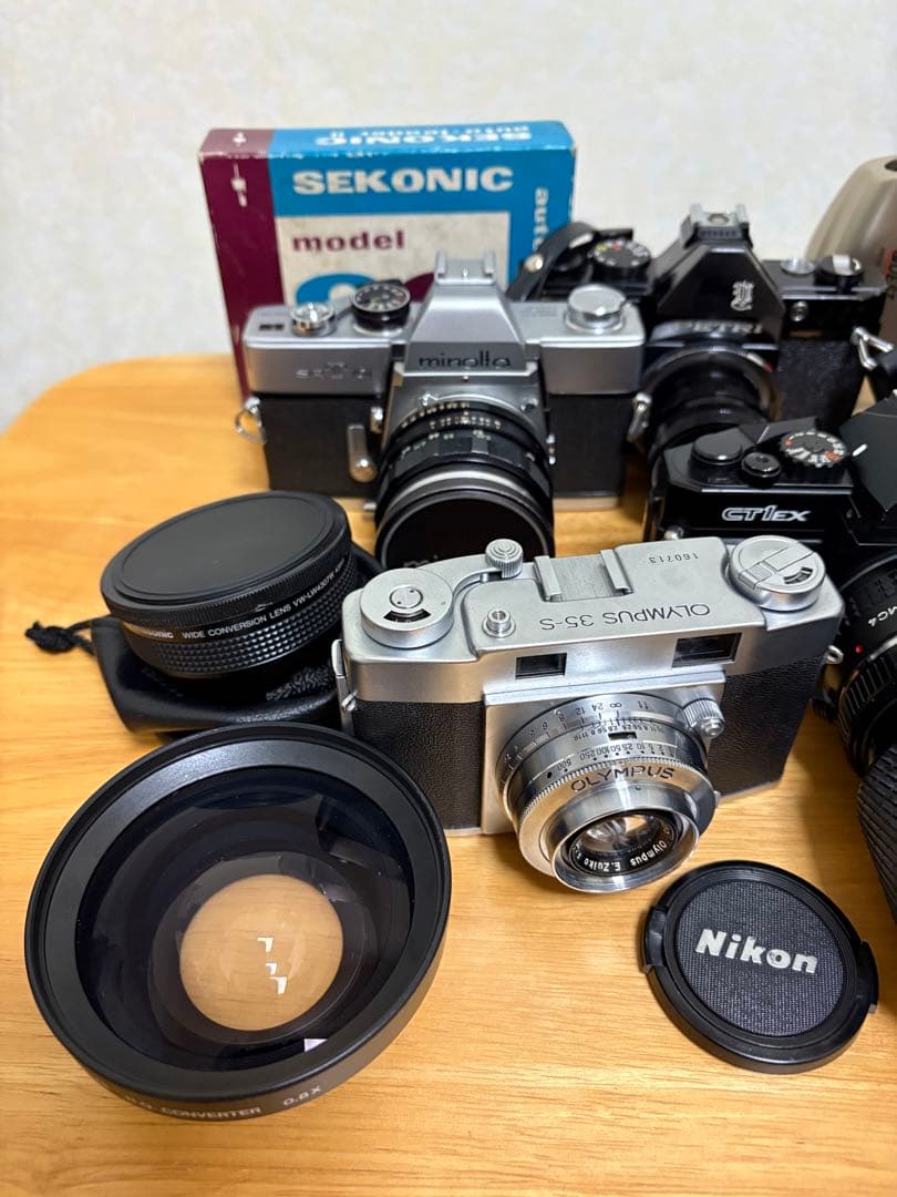 フィルムカメラレンズセット