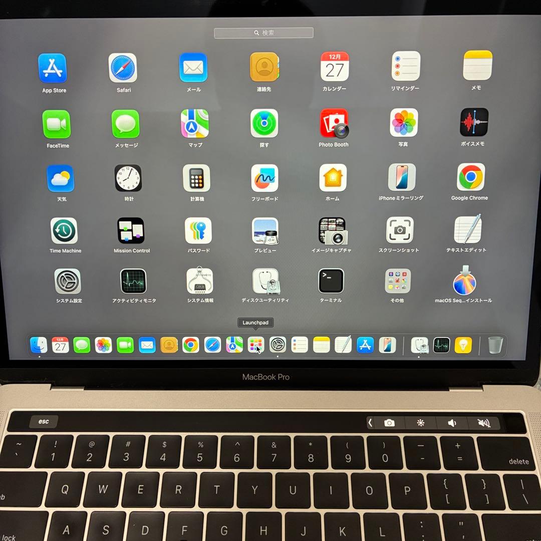 良品 MacBook Pro A1989 MID-2019 Touch Bar