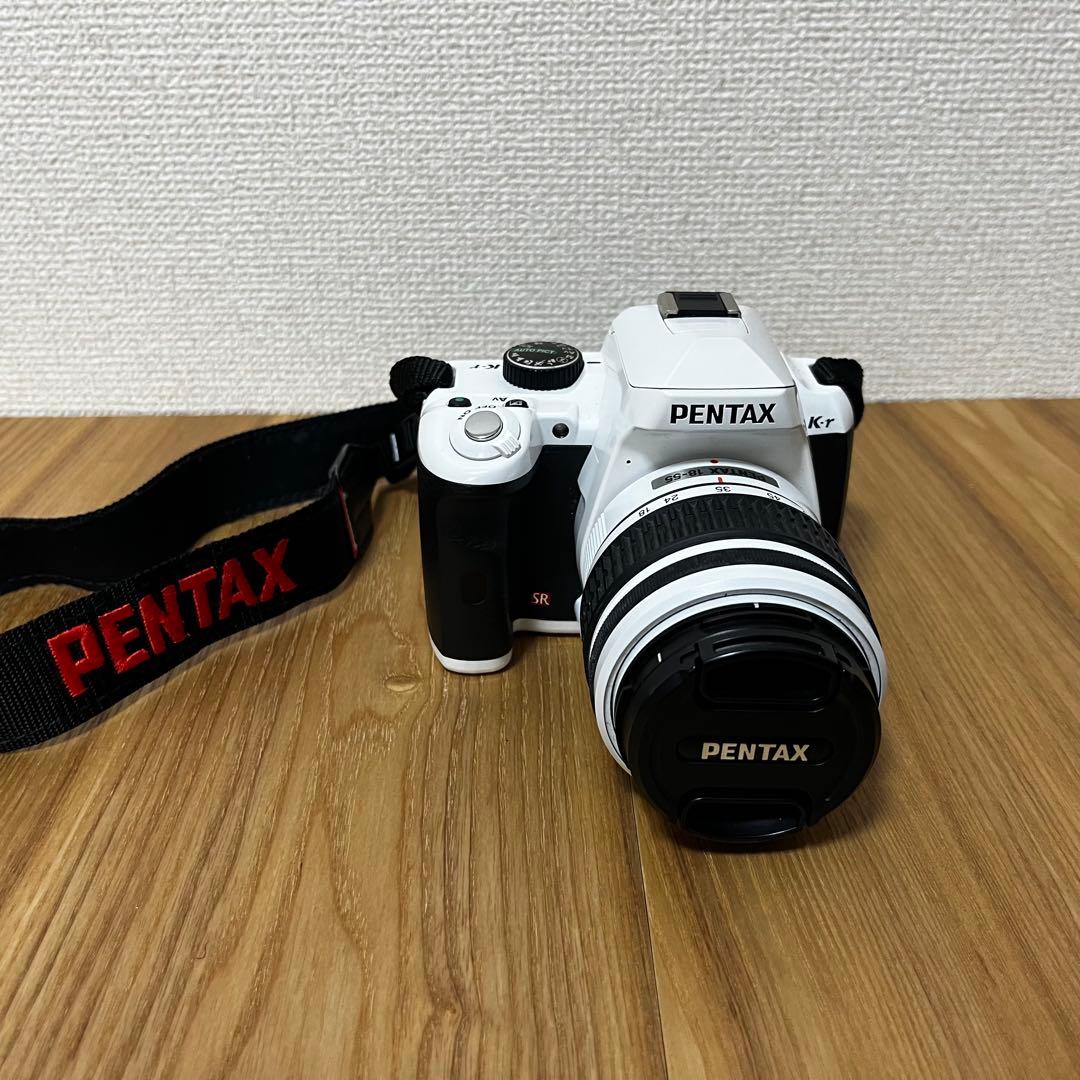 PENTAX K-r ホワイト デジタル一眼レフカメラ