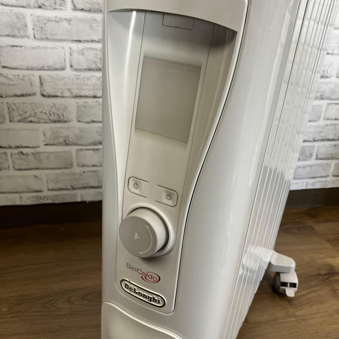 B-壁 デロンギ ベルカルド オイルヒーター 10〜13畳用 家電 ホワイト
