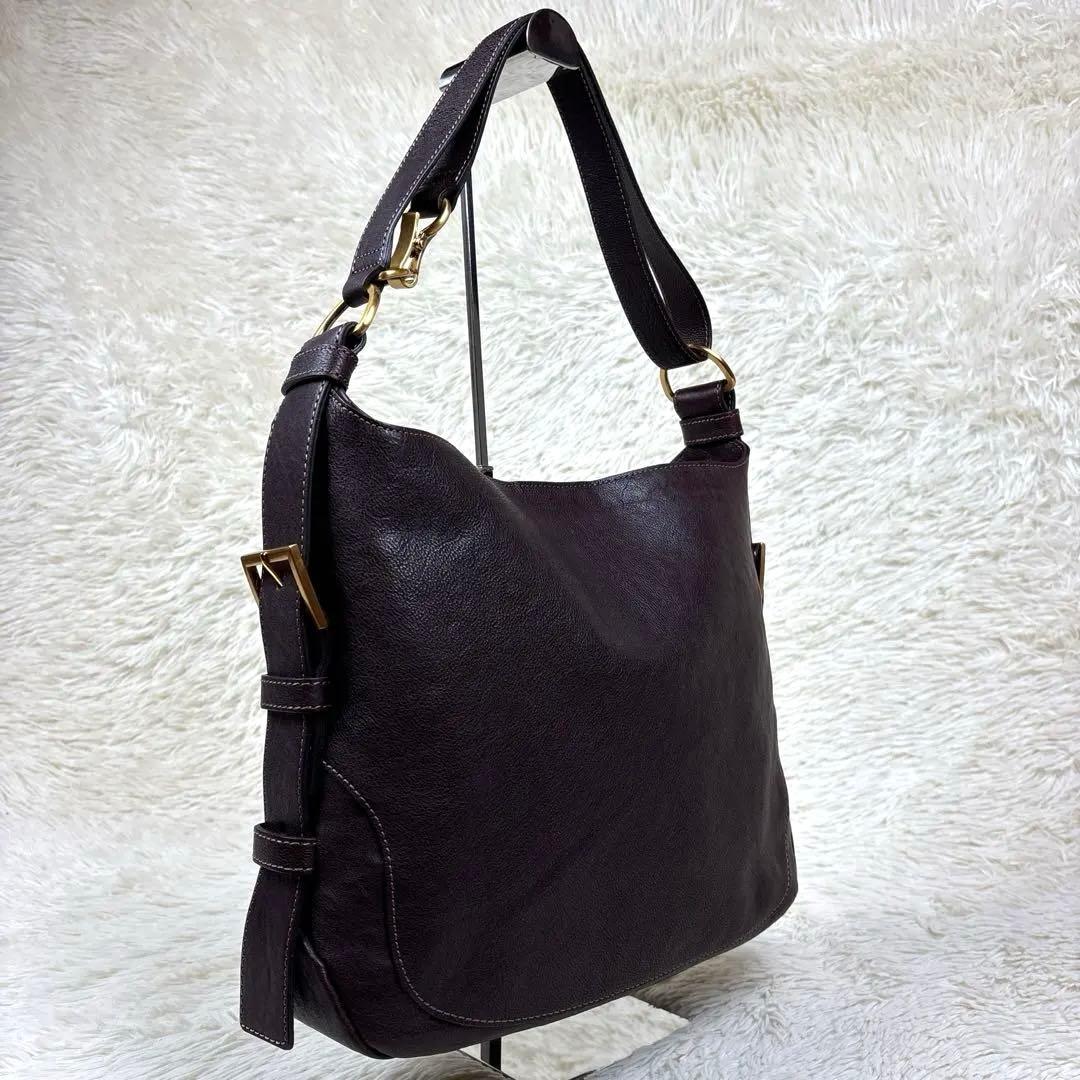 美品、土屋鞄、AGIR、アジール、2WAY、ショルダーバッグ、レザー