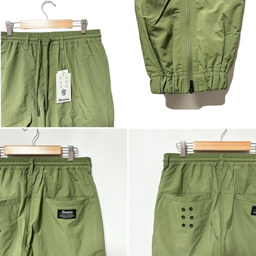 ラッセルノ ゴルフ B.B Vネック プルオーバー セットアップ カーキ M 4