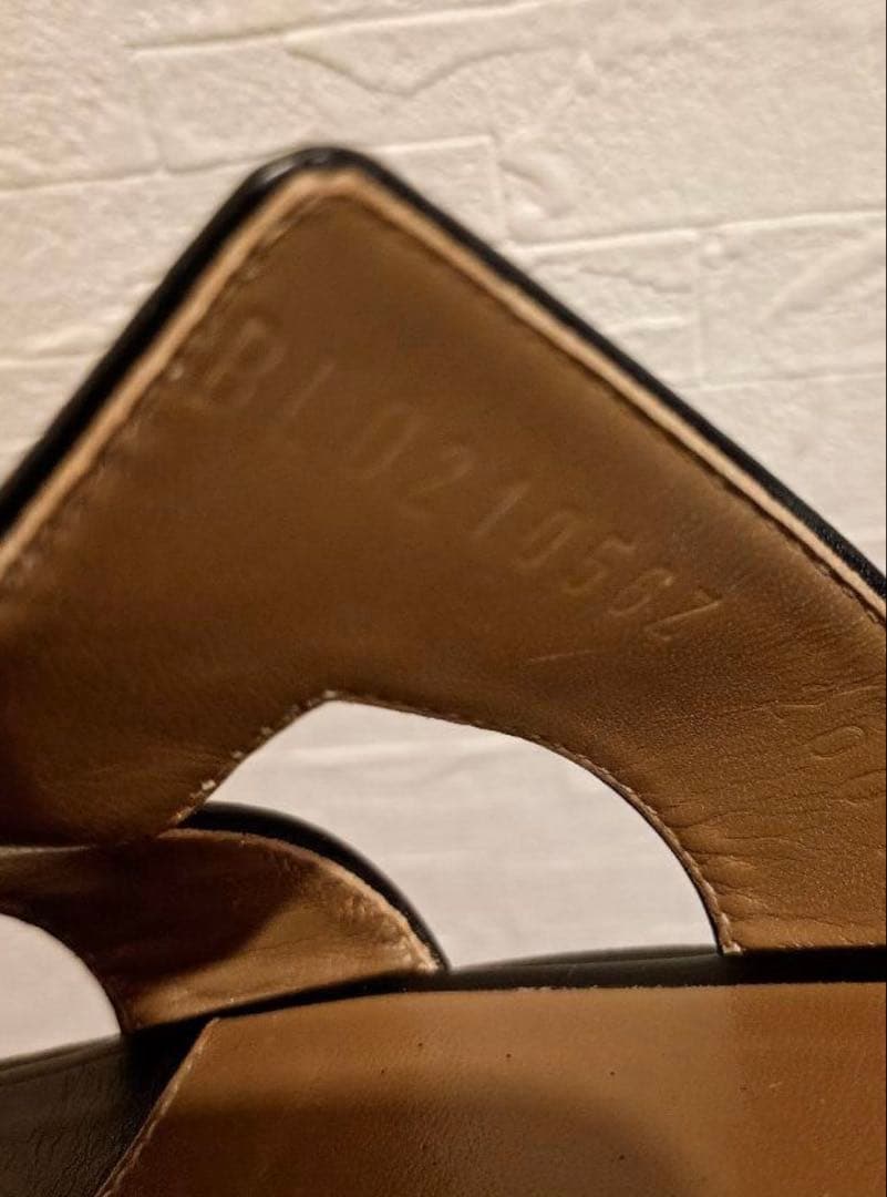 最終お値下げ！　 美品　HERMES　エルメス　オラン　ブラック　37