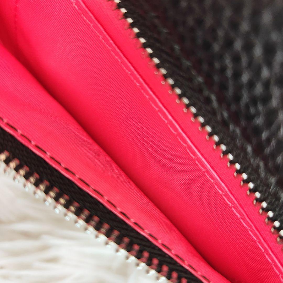 《未使用》ABISTE アビステ ビジュー付き ウォレット ショルダーバック