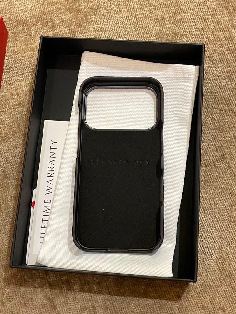 BONAVENTURA iPhone 17 Pro ケース シュリンクレザー