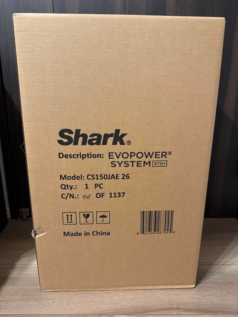 最終値下げ【新品未開封】SHARKシャークCS150JAE EVOPOWER