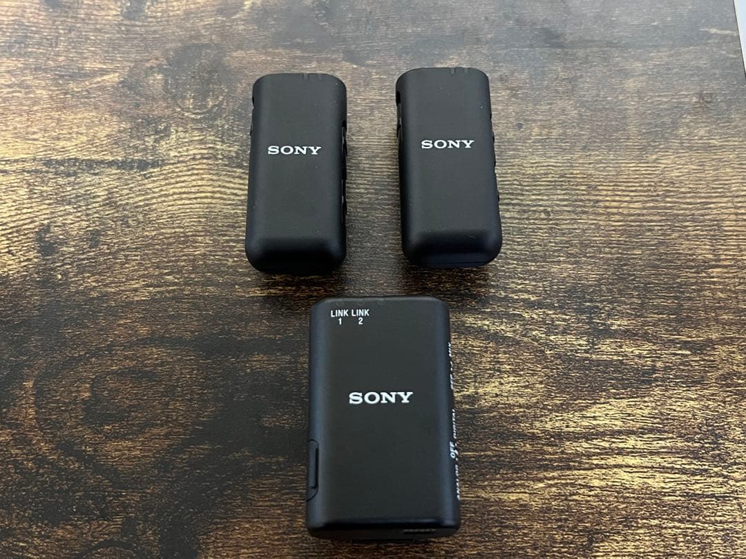 【値下げ中】SONYカメラ用ワイヤレスマイクECM-W3