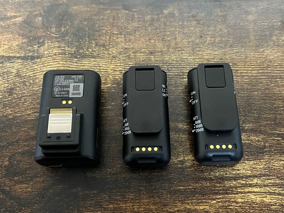 【値下げ中】SONYカメラ用ワイヤレスマイクECM-W3