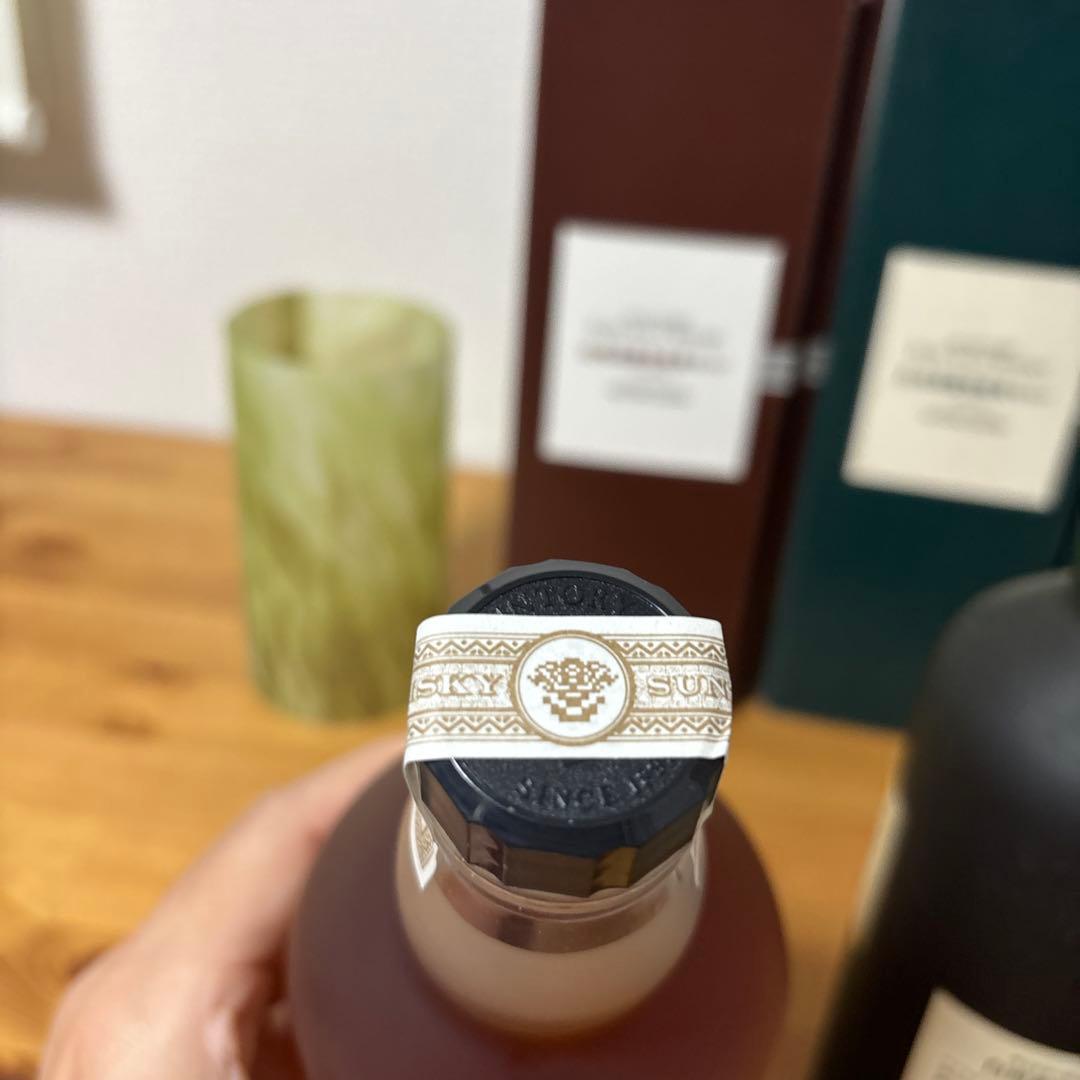 サントリーウイスキー　山崎蒸溜所秘蔵モルト/白州蒸溜所秘蔵モルト　2点セット⑵