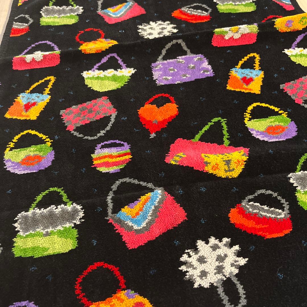 フェイラーカラフルバッグ刺繍 ロングタオル