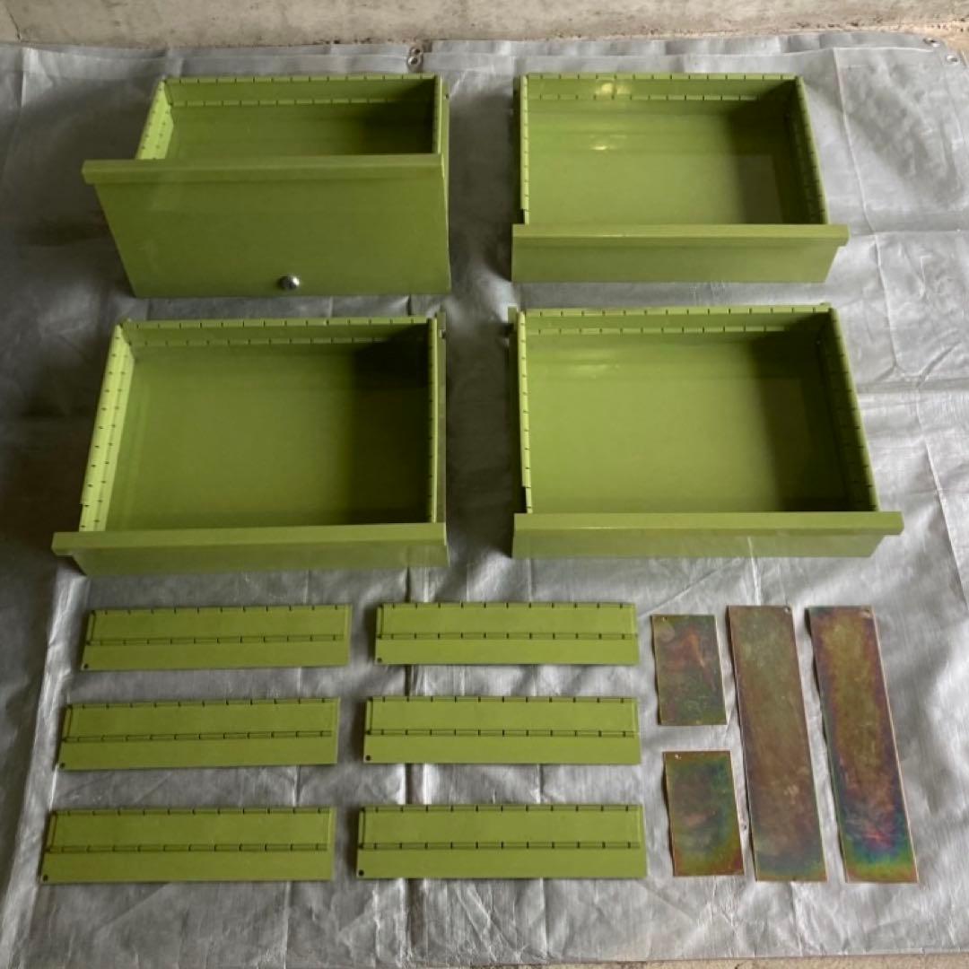 MERIX 濱田プレス工藝 ツールワゴン カート 工具入れ 引出し キャスター付