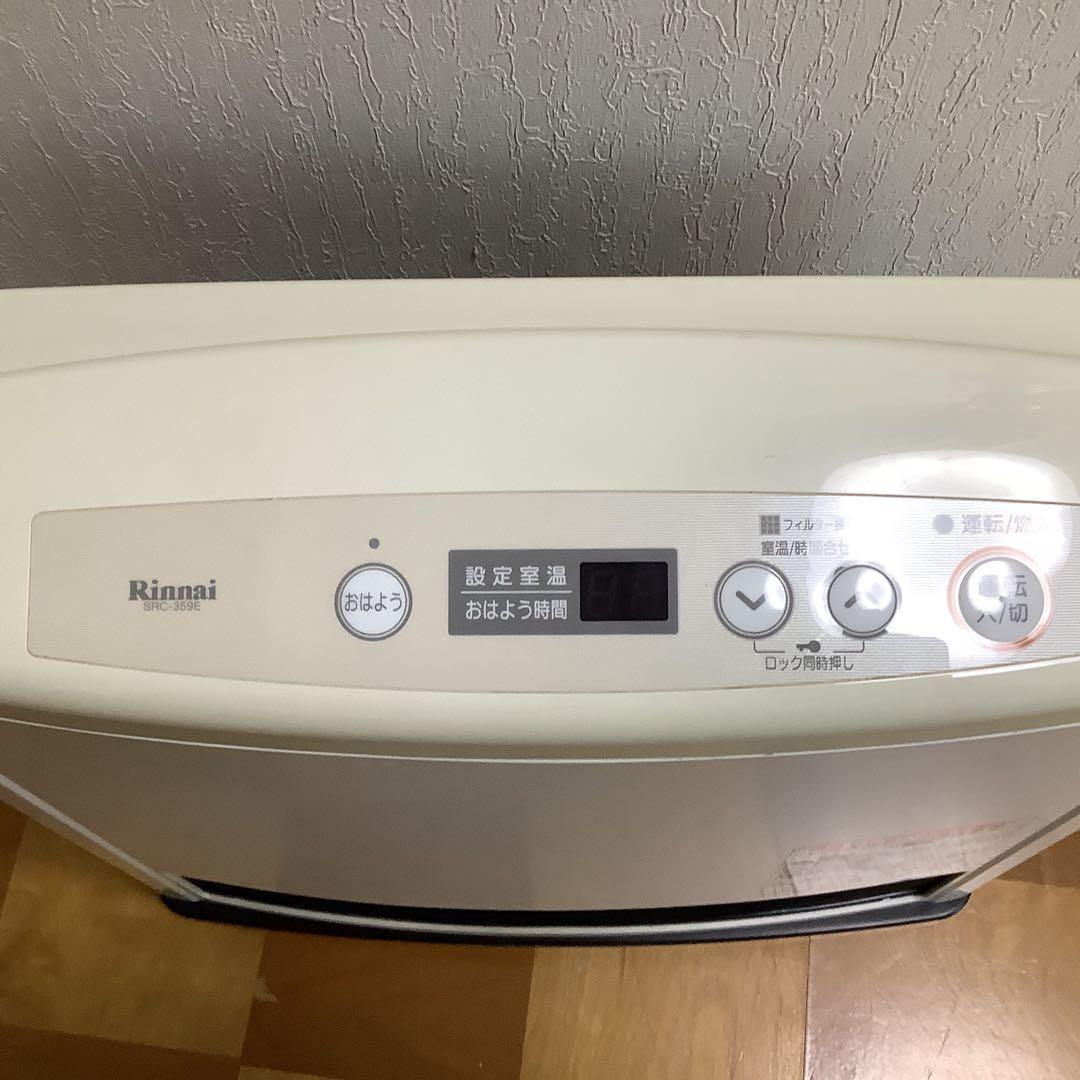 Rinnai ガスファンヒーター デジタル表示