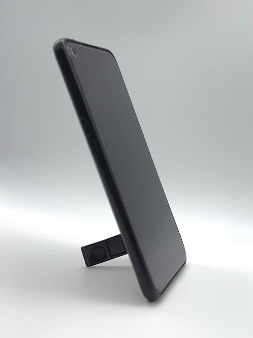 【美品】OPPO A55s 5G ブラック 64GB ケースとガラスフィルム付き