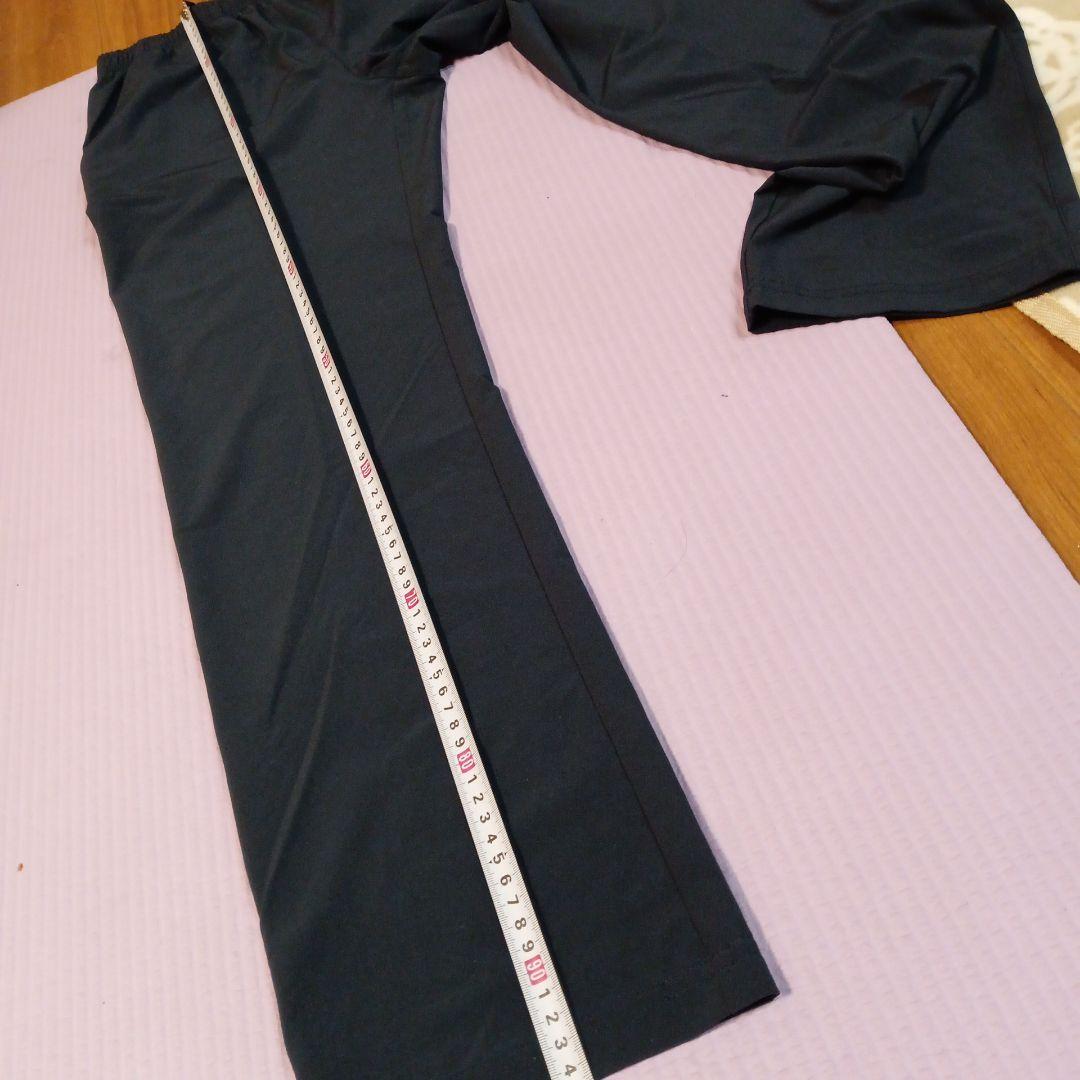 新品★princeストレッチロングパンツ濃紺＆黒　2点セット