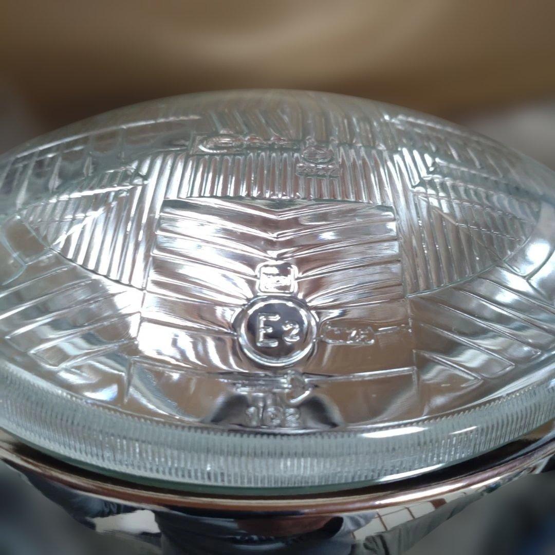 。*。様 CIBIEモト180バイクヘッドライト 円形 プラスチック 金属製