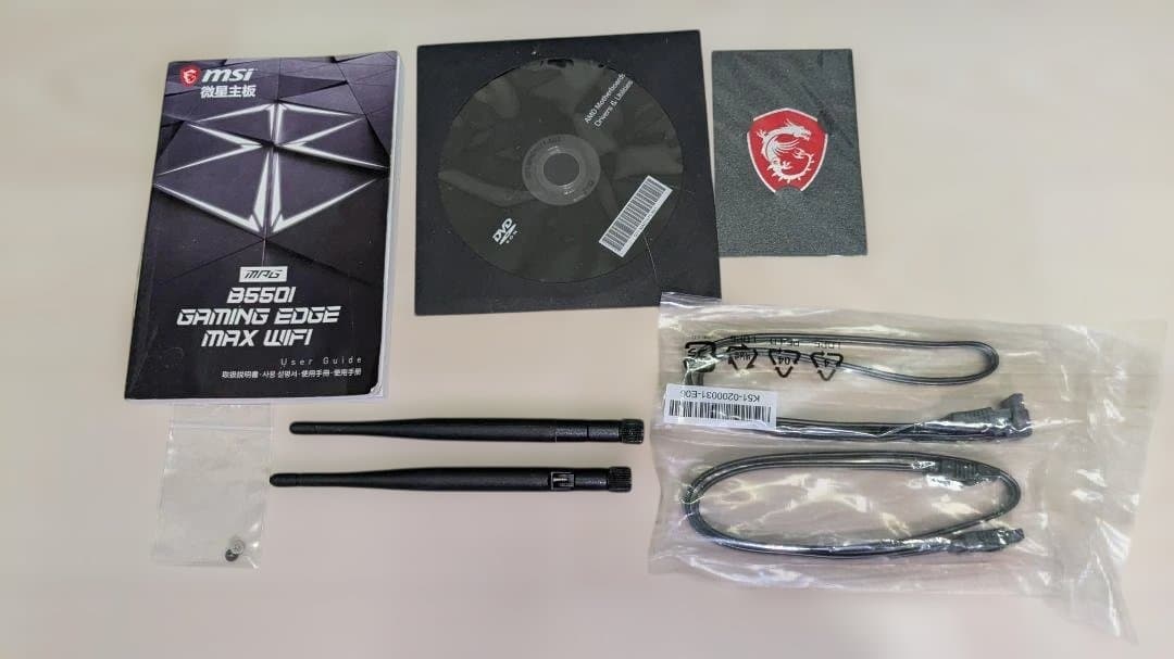 マザーボード MSI B550 GAMING EDGE MAX WIFI