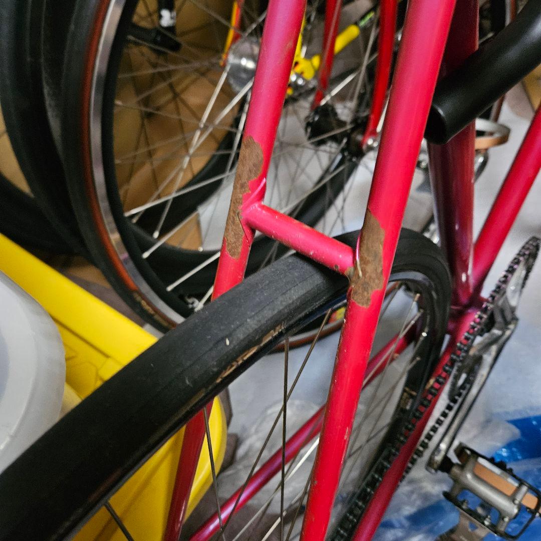 ウメザワ　競輪　ピスト　540　njs　110エンド　フレームセット