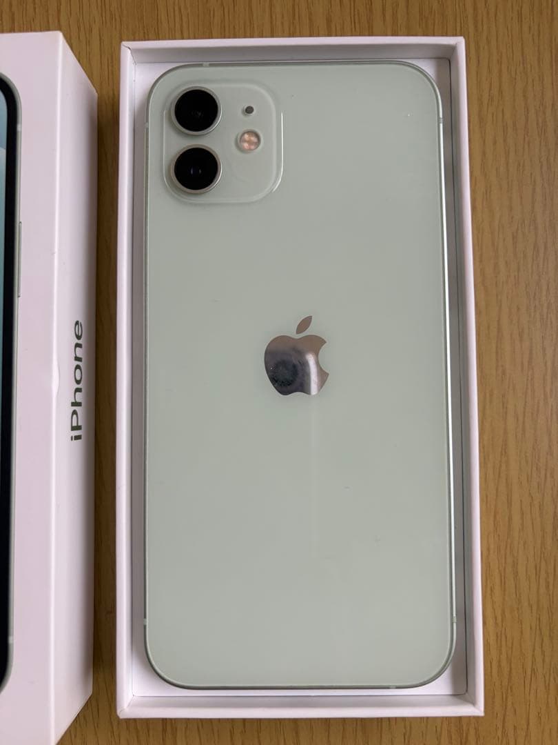 Apple iPhone 12 グリーン 64GB【Face ID不可】おまけ付