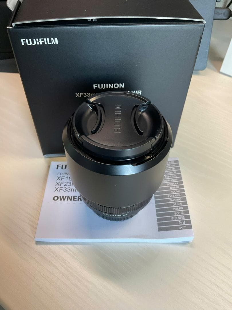 【美品】 XF33mmF1.4 R LM WR レンズ 富士フイルム