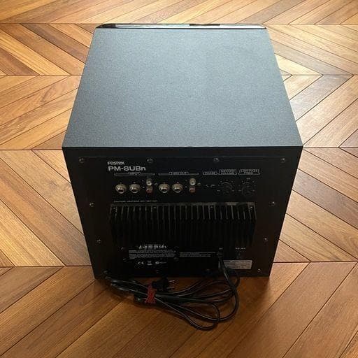 Fostex PM-SUBn アクティブサブウーファー本体（スピーカー）