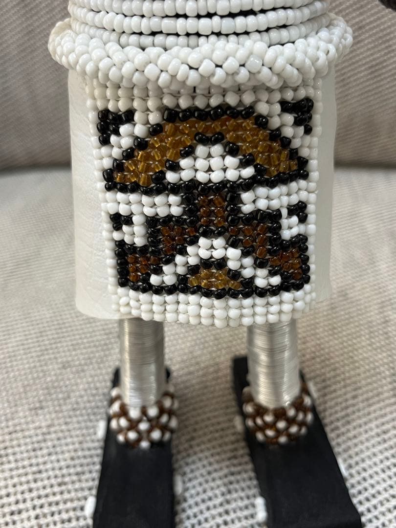 南アフリカ ンデベレ人形 お守り民族人形