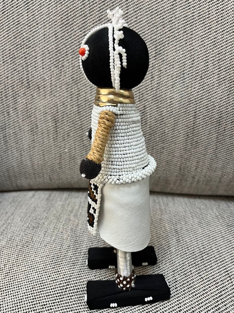 南アフリカ ンデベレ人形 お守り民族人形