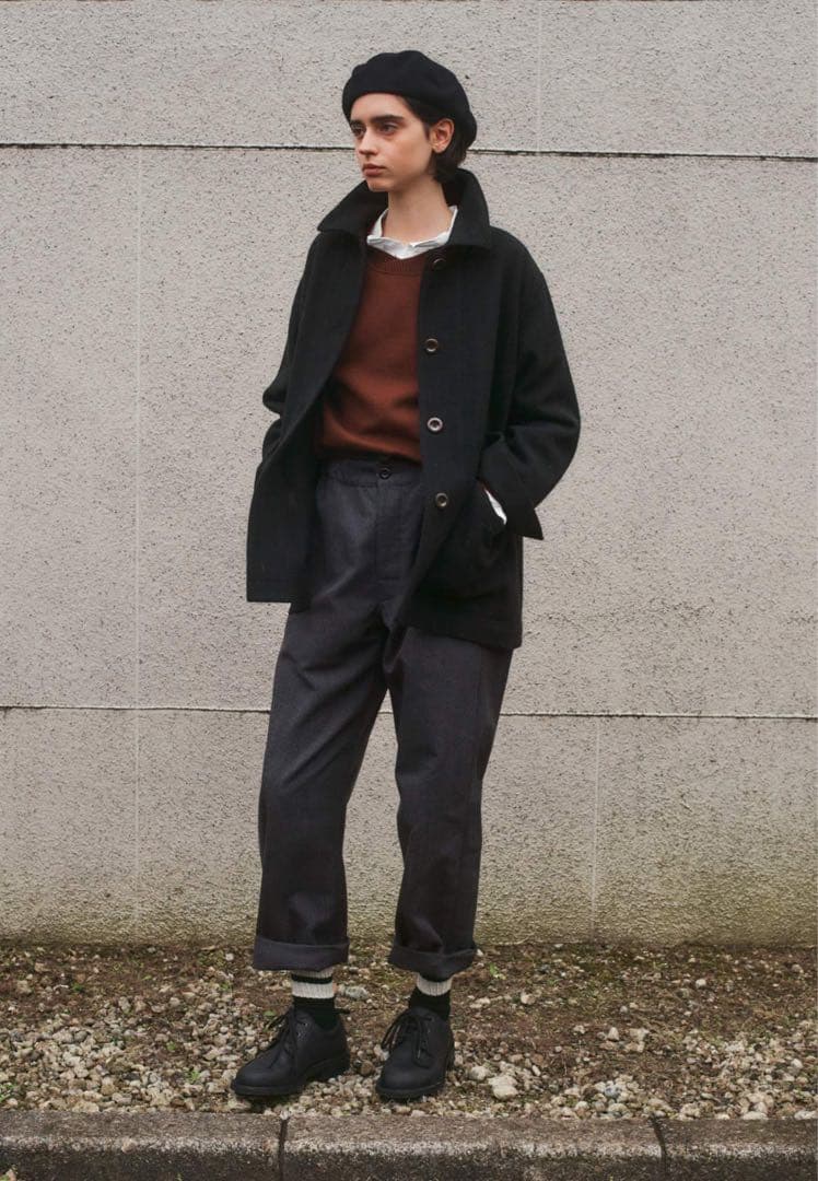 【専用】23AW MHL FELTED SHETLAND WOOL