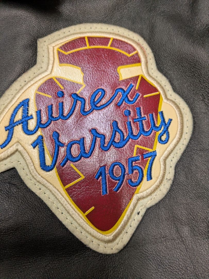 サ*ー様 AVIREX☆オールレザースタジャン