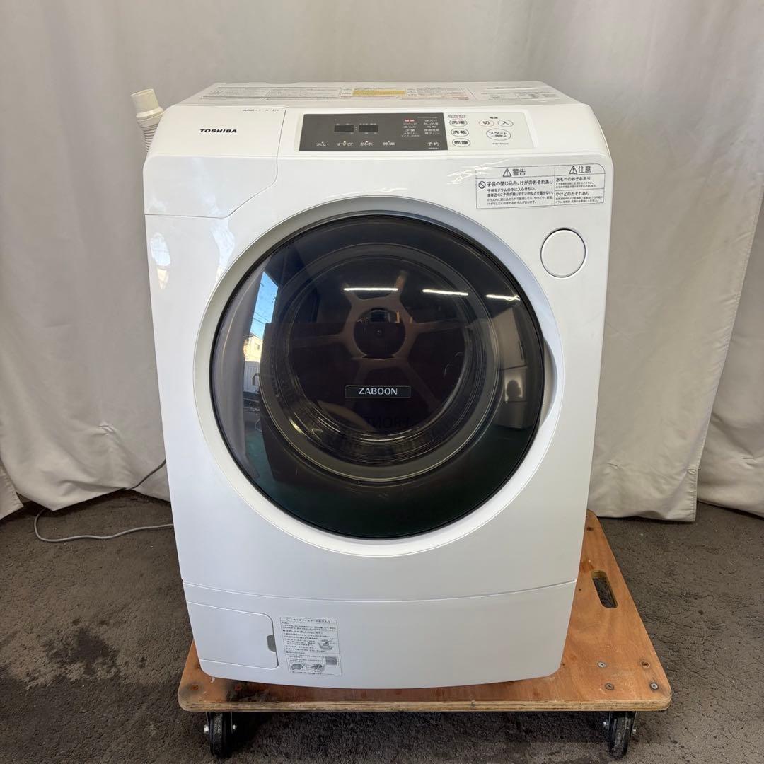 29❤️　ドラム式洗濯機　9キロ　東芝　乾燥付き　安い　綺麗　左開き　設置無料