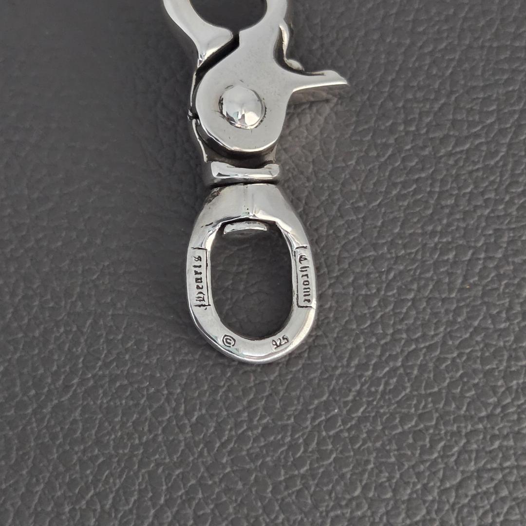 CHROME HEARTS クロムハーツ スイベル クリップ キーリング 925