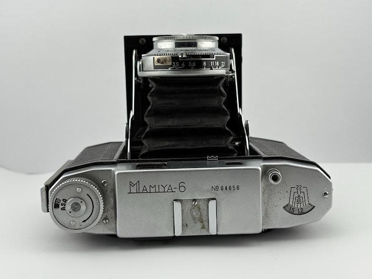 ★良品★マミヤMAMIYA-6 / SEKOR S. 7.5cm F3.5 蛇腹