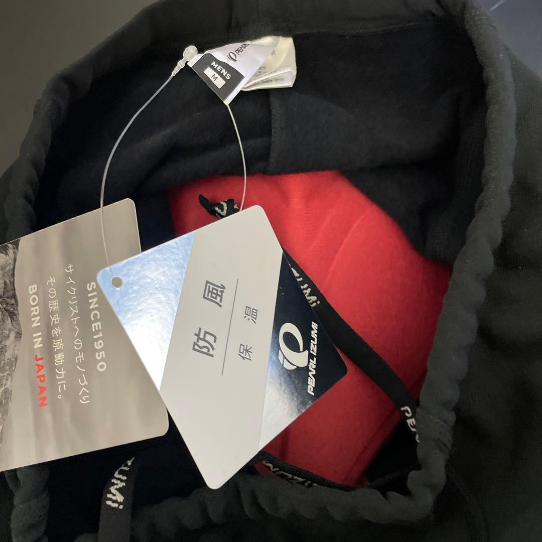 PEARL IZUMI 防風 ビブタイツ Mサイズ ブラック